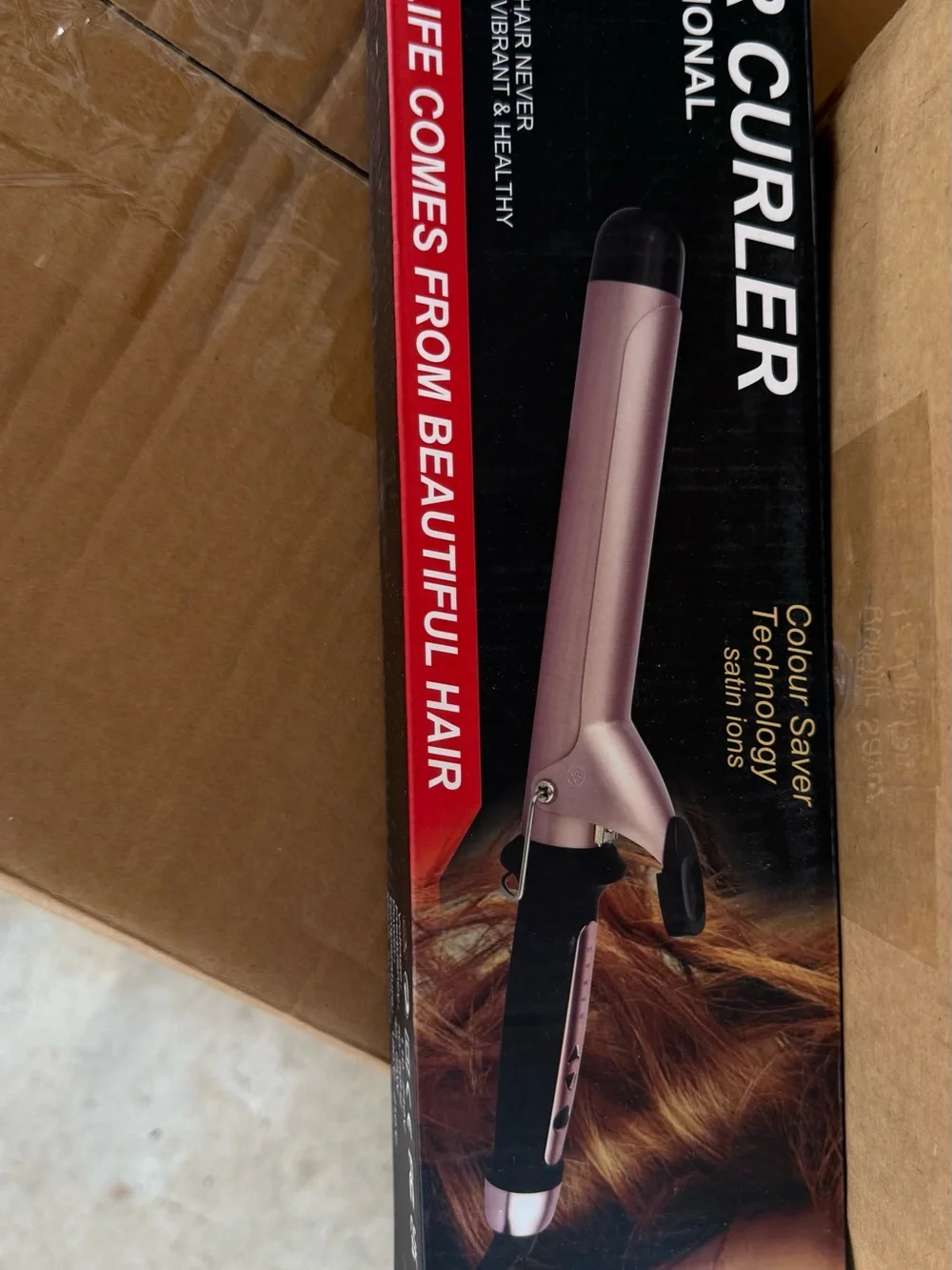 Colour Safe Technology Satin Ions Pink Hair Straightener